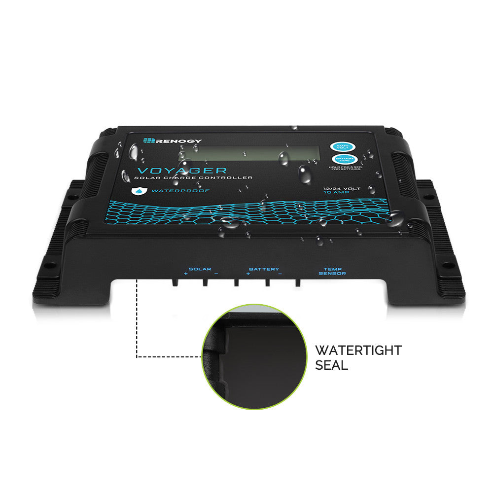 Contrôleur de charge solaire étanche Voyager 10A PWM