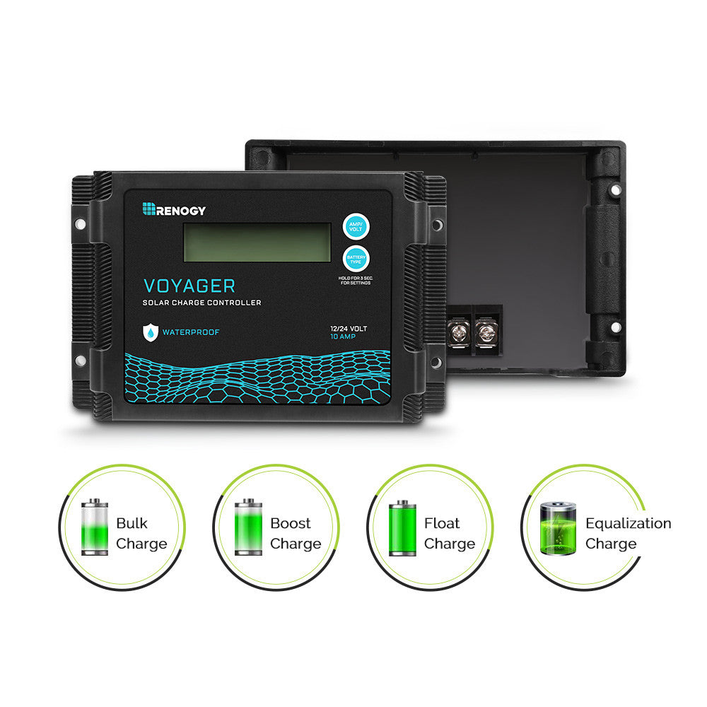 Contrôleur de charge solaire étanche Voyager 10A PWM