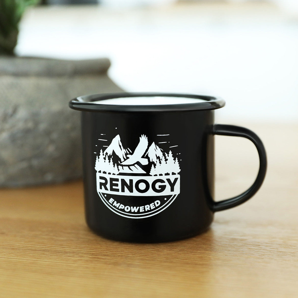 Mug à café émaillé Renogy