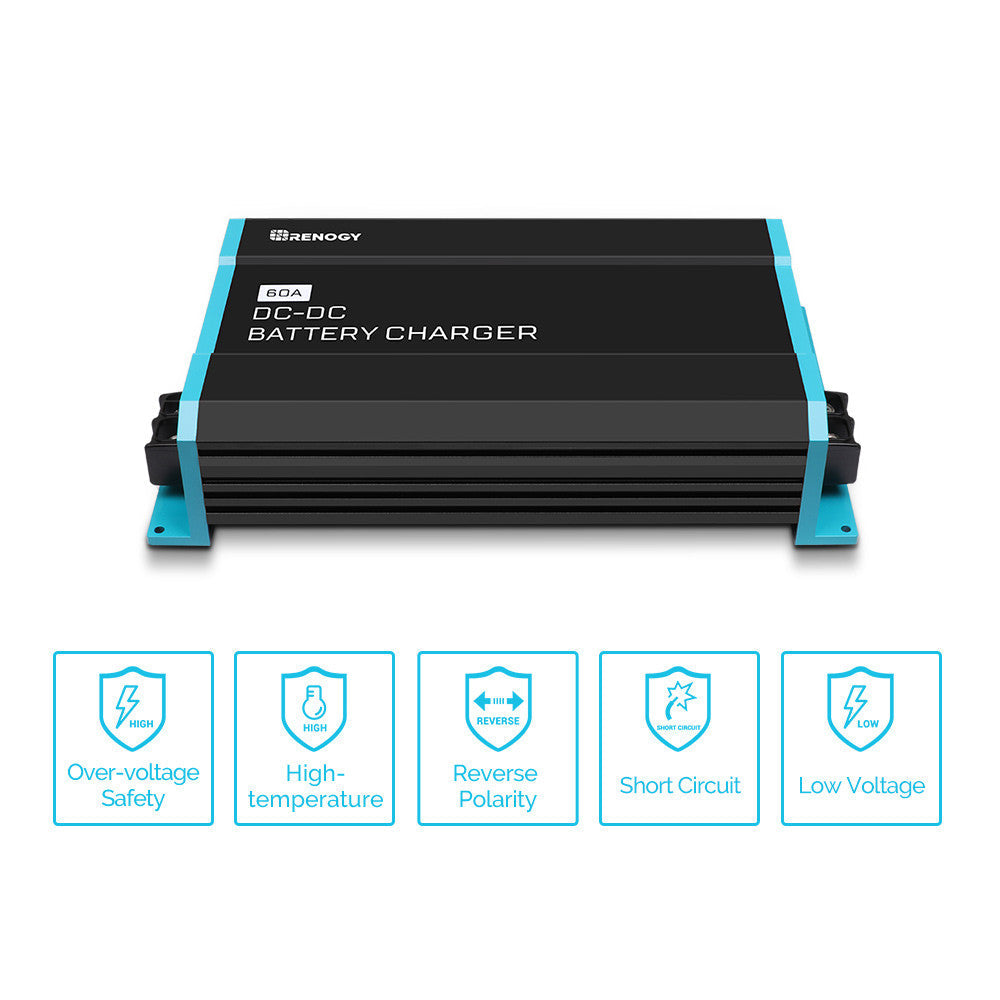 Chargeur de batterie embarqué DC-DC 12V 60A