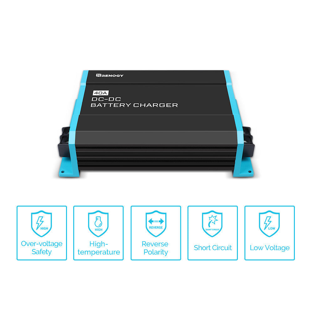 12V 40A DC to DC On-Board Battery Charger