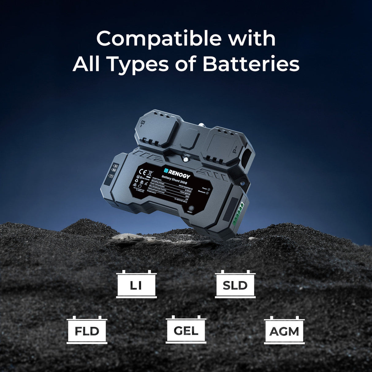 RENOGY Shunt de batterie 300