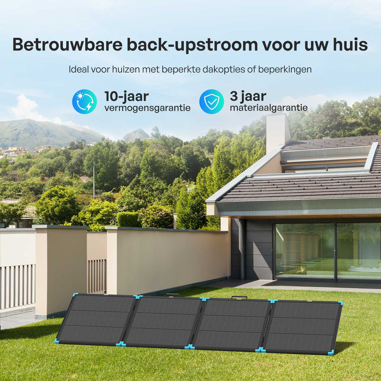 Valise Panneau Solaire Portable Légère 220W