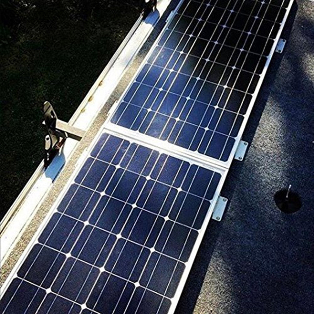 Kit de 4 supports de fixation en Z pour panneau solaire