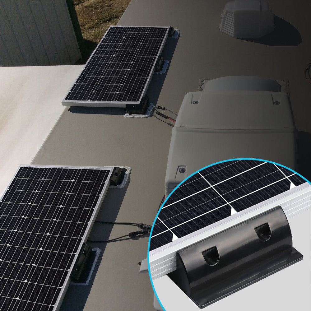 Support d'angle sans perçage pour panneau solaire de toit