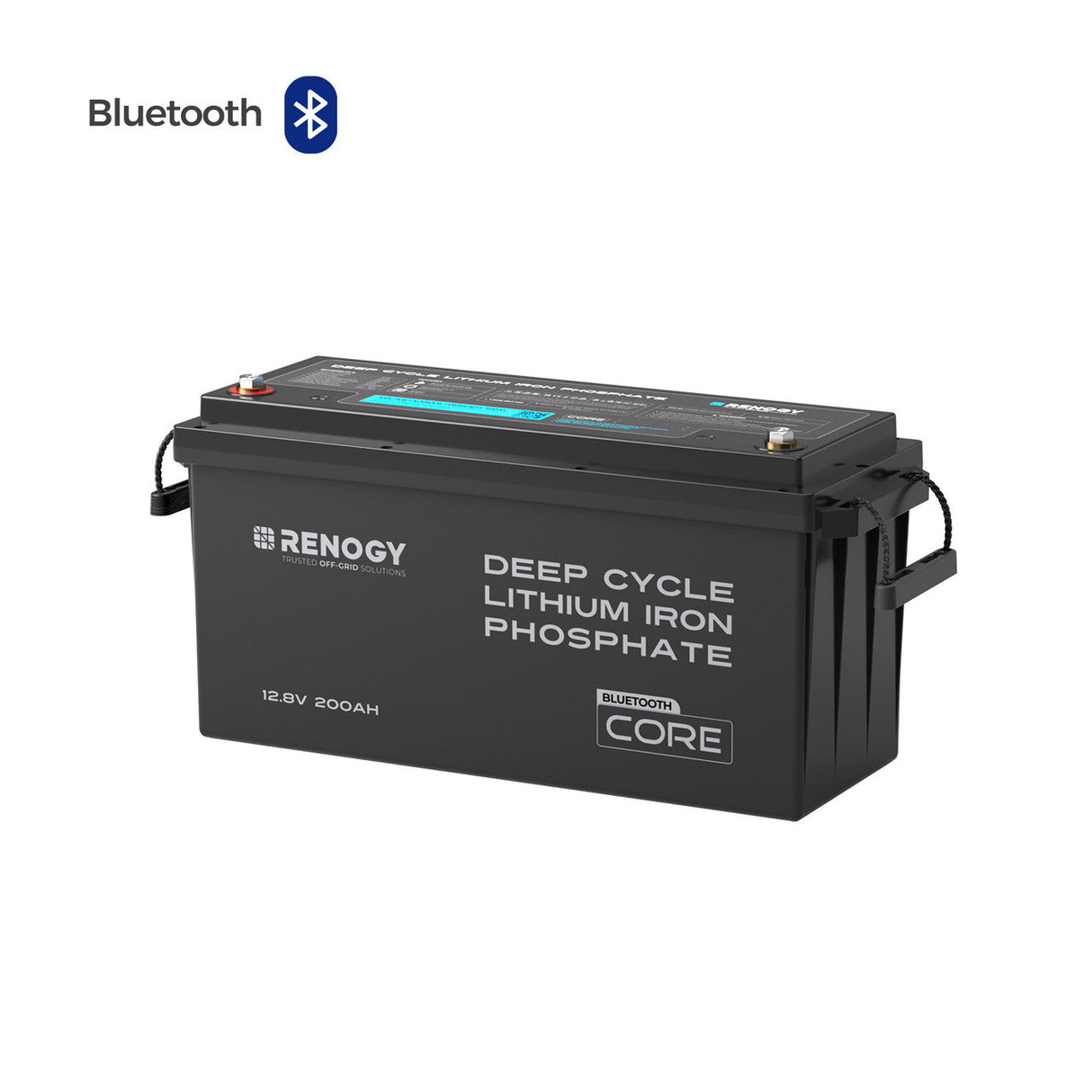 Core – 12V 200Ah LiFePO4 batterij met Bluetooth