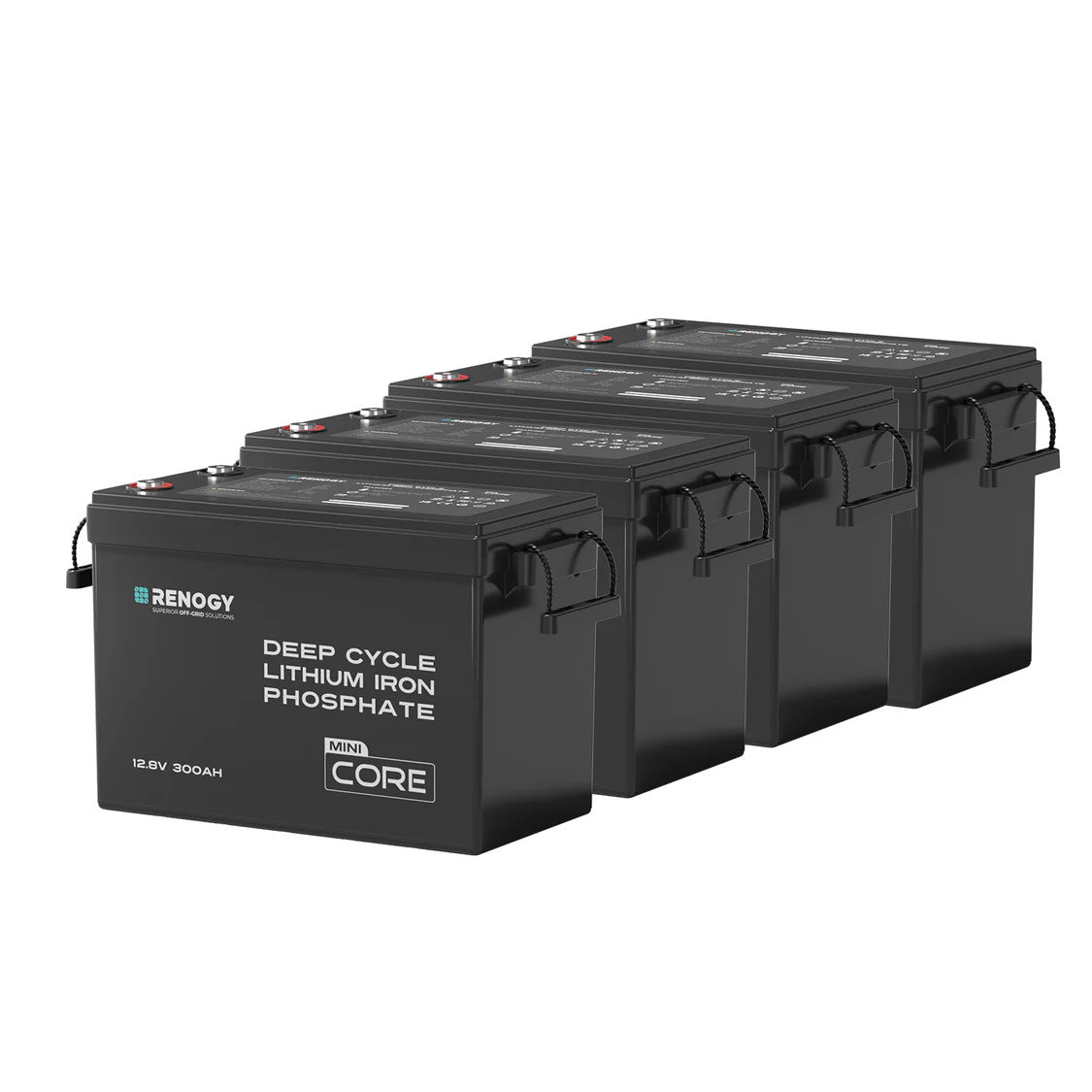 Core Mini – 12,8V 300Ah LiFePO4 Accu met Laagtemperatuurbescherming voor Camper & Caravan