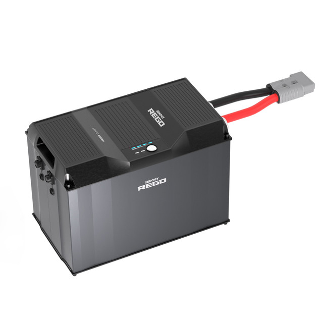 Batterie lithium fer phosphate REGO 12V 400Ah pour temps froid