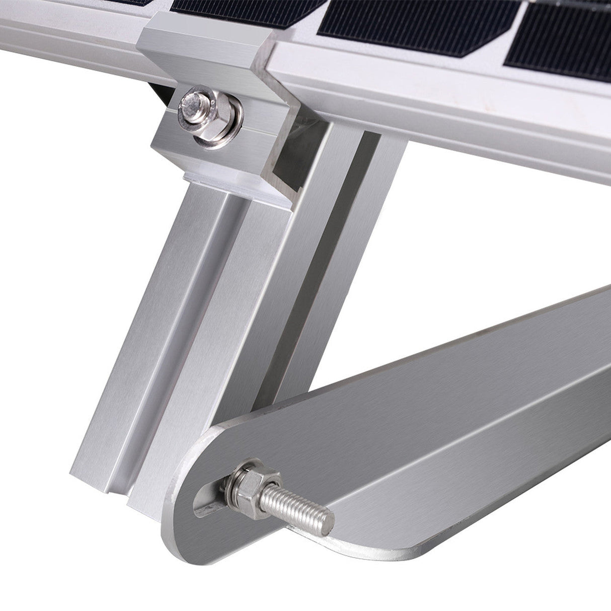 Support de montage sur poteau de 69,6 cm pour panneau solaire