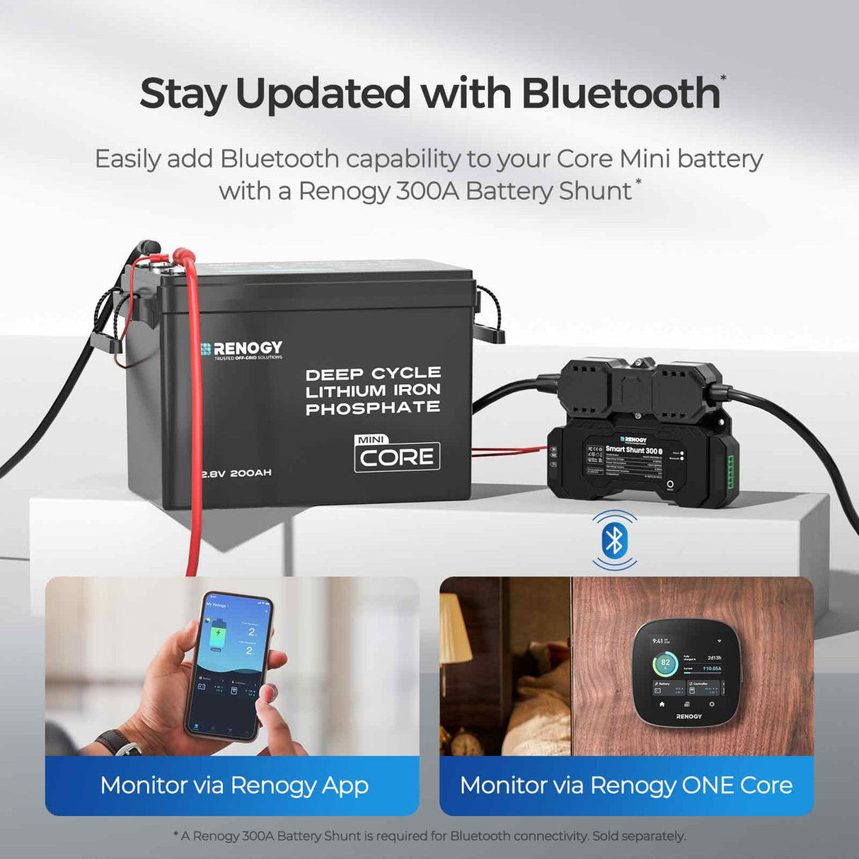 5,12 kWh Caravan Power System | 3000W-omvormer, 200Ah Lithium Battery x2