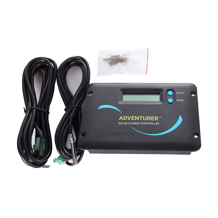 Contrôleur de charge encastré PWM 30A Li Adventurer avec écran LCD