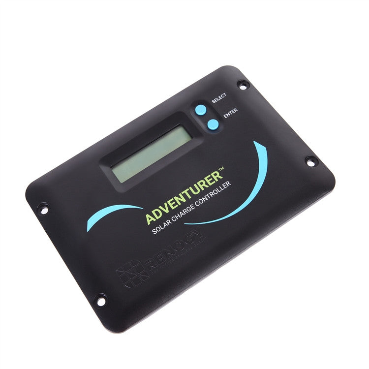 Contrôleur de charge encastré PWM 30A Li Adventurer avec écran LCD