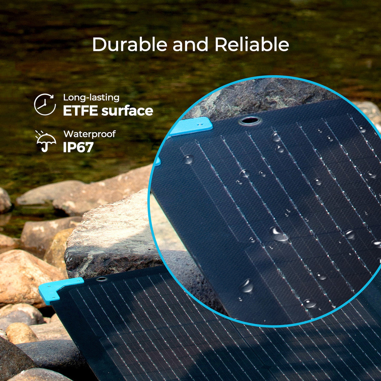 E.FLEX 80 Panneau Solaire Portable