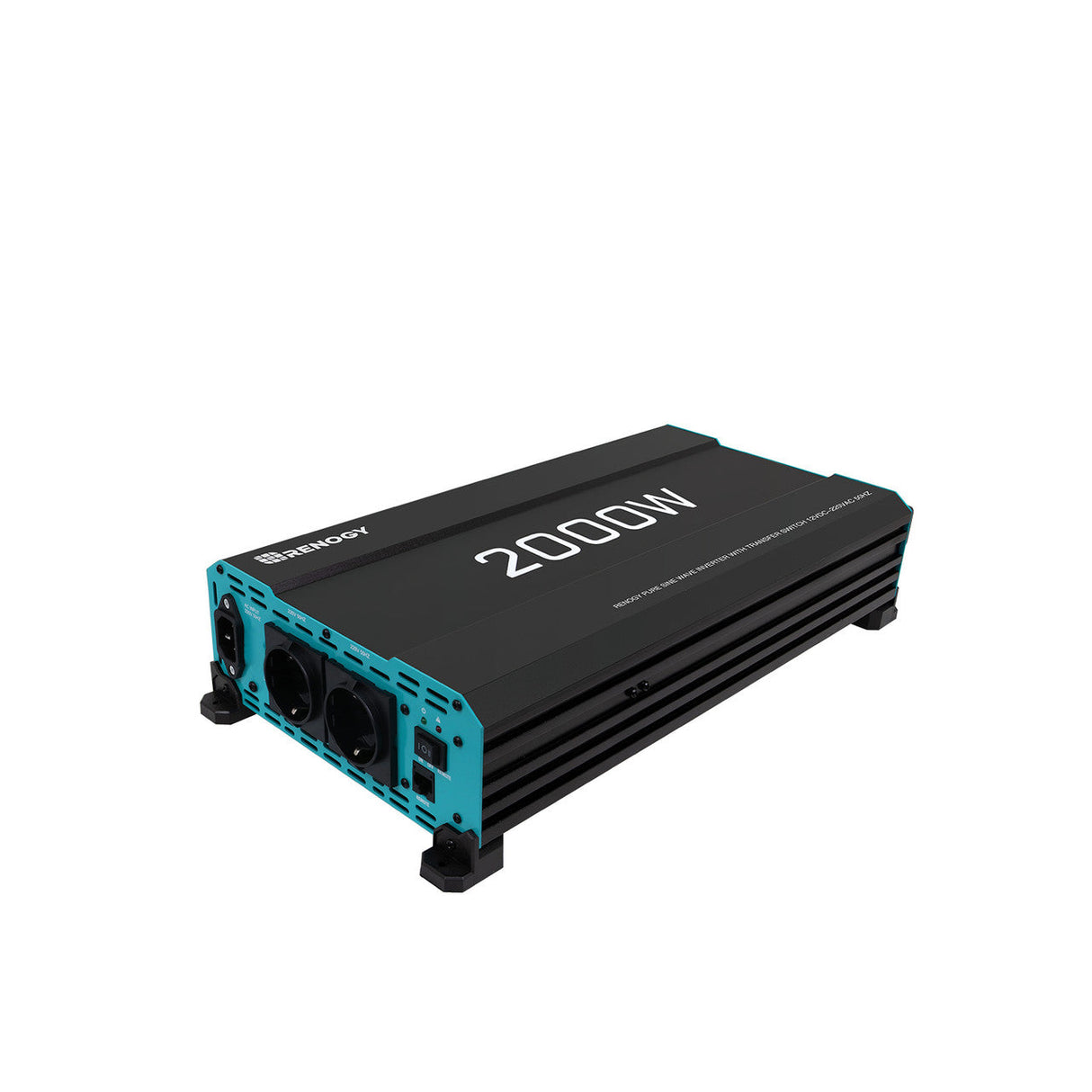 2000W 12V Zuivere Sinus Omvormer – DC naar AC voor Camper, Buscamper & Off-Grid