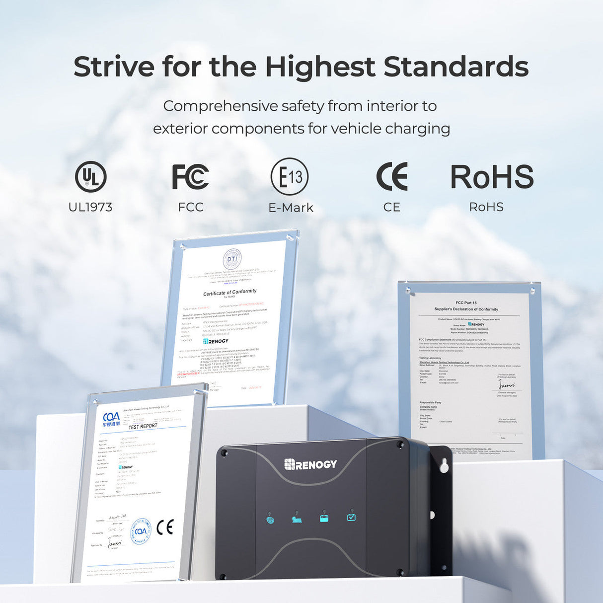 DC-DC Batterijlader 12V 30A met Dubbele Ingang en MPPT