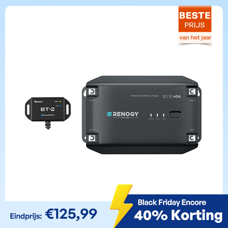 12V 40A DC-DC Batterijlader