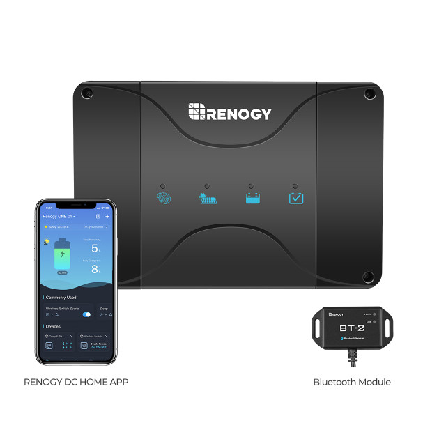 12V 50A DC-DC Acculader met MPPT | Compatibel met LiFePO4, Loodzuur, SLA, Gel & AGM Accu’s