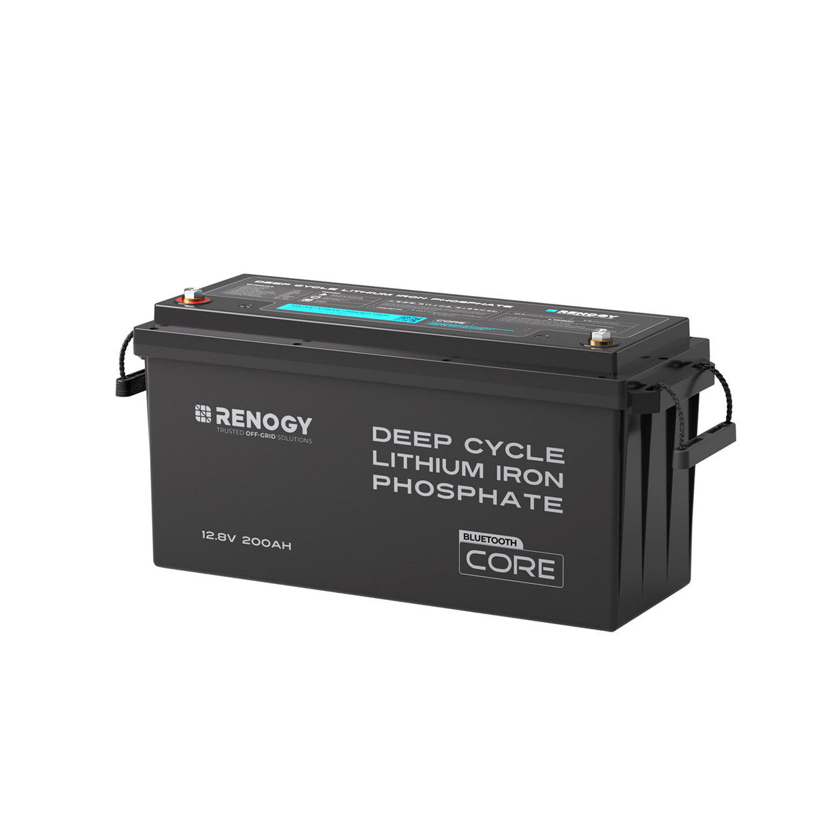 Core – 12V 200Ah LiFePO4 batterij met Bluetooth