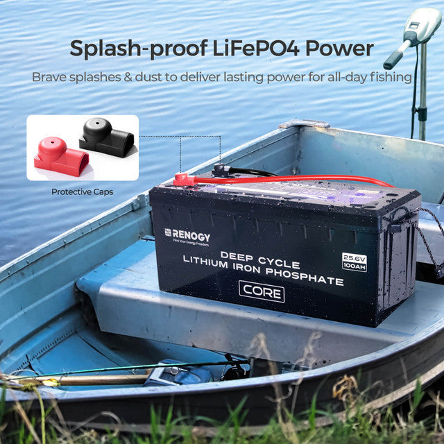 Batterie lithium LiFePo4 24 V 100 Ah avec auto-chauffage