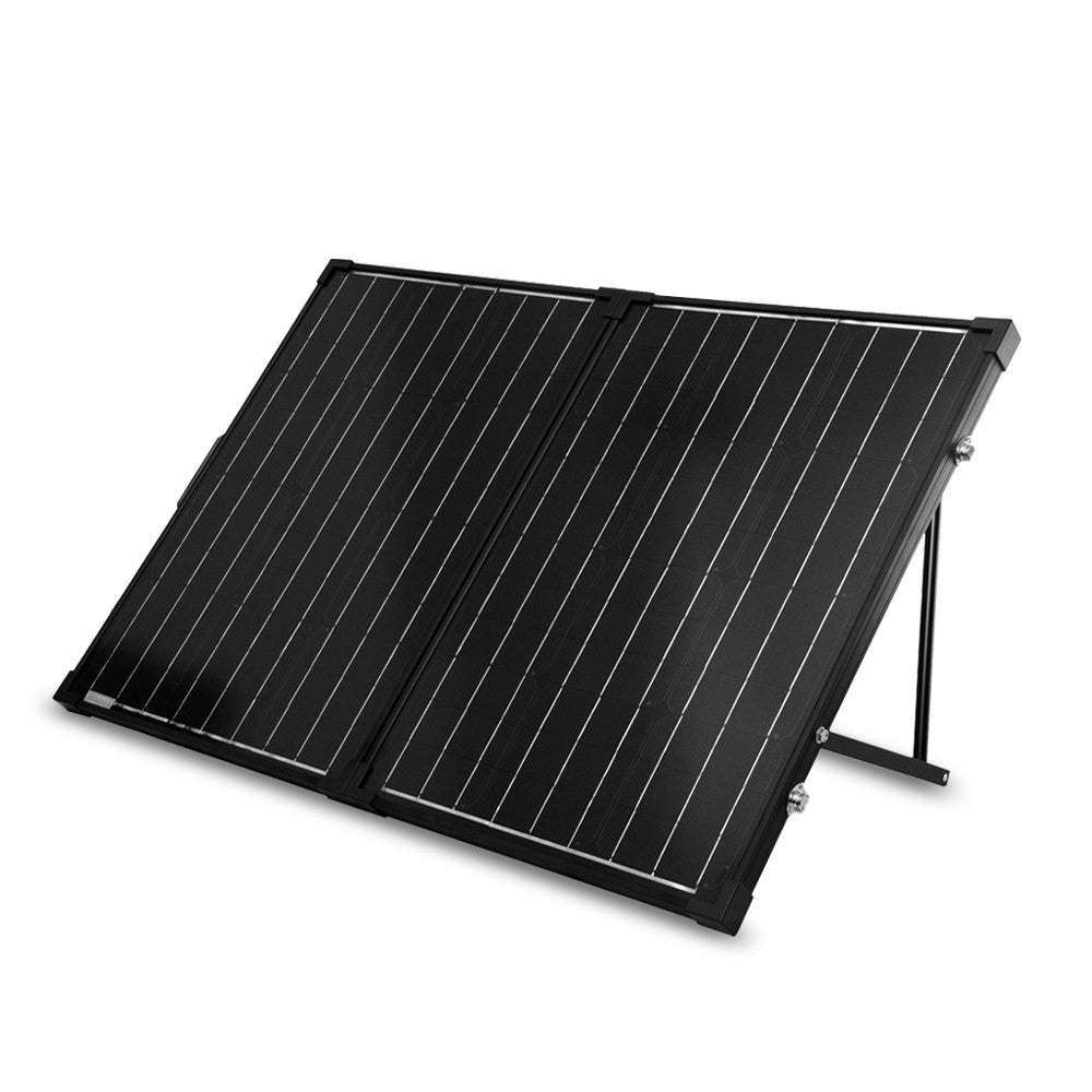Valise solaire pliable monocristalline 100 Watt 12 Volt sans contrôleur