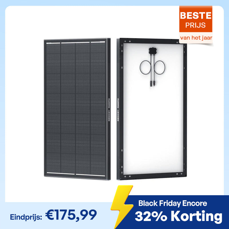 Renogy 200W N-Type ShadowFlux Zonnepaneel – Anti-Ombrage Technologie