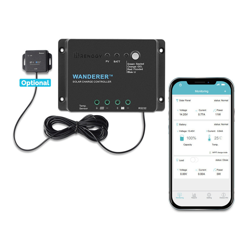 Wanderer Li 30A PWM Charge Controller | Renogy EU | Renogy NL