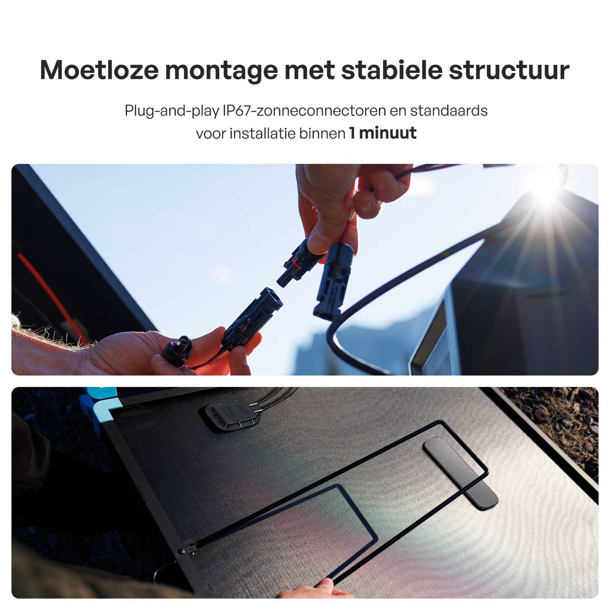 Valise Panneau Solaire Portable Légère 220W
