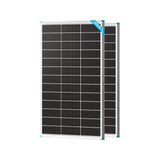 100W Bifaciale Zonnepanele N-Type