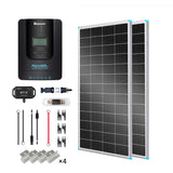400W 12V/24V Solar Premium Kit w/Rover 40A MPPT Charger Controller for Camper RV Caravan Boat System Off Grid