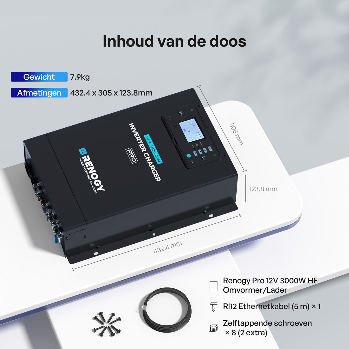 Pro 12V 3000W HF Inverter Charger