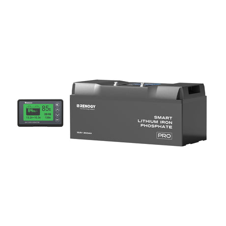 12V 200Ah LiFePO4 Pro Smart Accu – Bluetooth & Autoverwarming