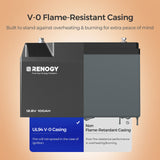 Renogy 12V 100Ah LiFePO4 Core Mini Pro Batterij – Zelfverwarmend met Bluetooth