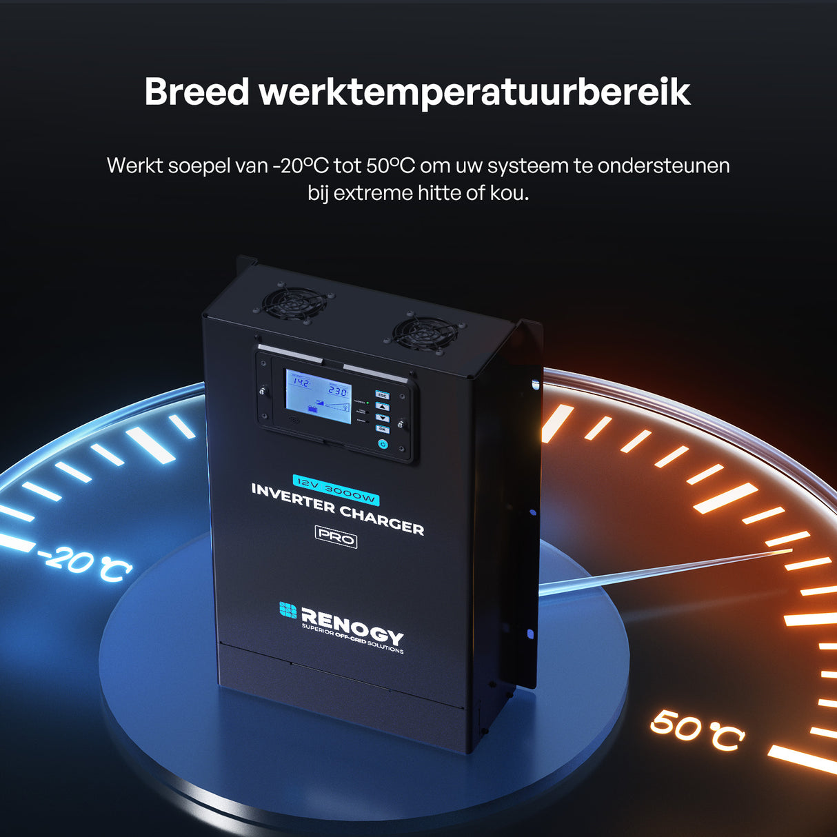 Pro 12V 3000W HF Inverter Charger