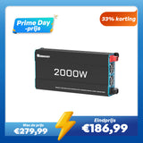 2000W 12V Zuivere Sinus Omvormer – DC naar AC voor Camper, Buscamper & Off-Grid
