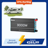 Onduleur solaire 3000W 12V | Onde sinusoïdale pure | Camping-car et autonome