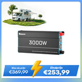 3000W 12V Zonne-omvormer Pure Sinus | Camper, Motorhome & Off-Grid