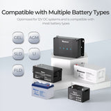 DC-DC Batterijlader 12V 30A met Dubbele Ingang en MPPT