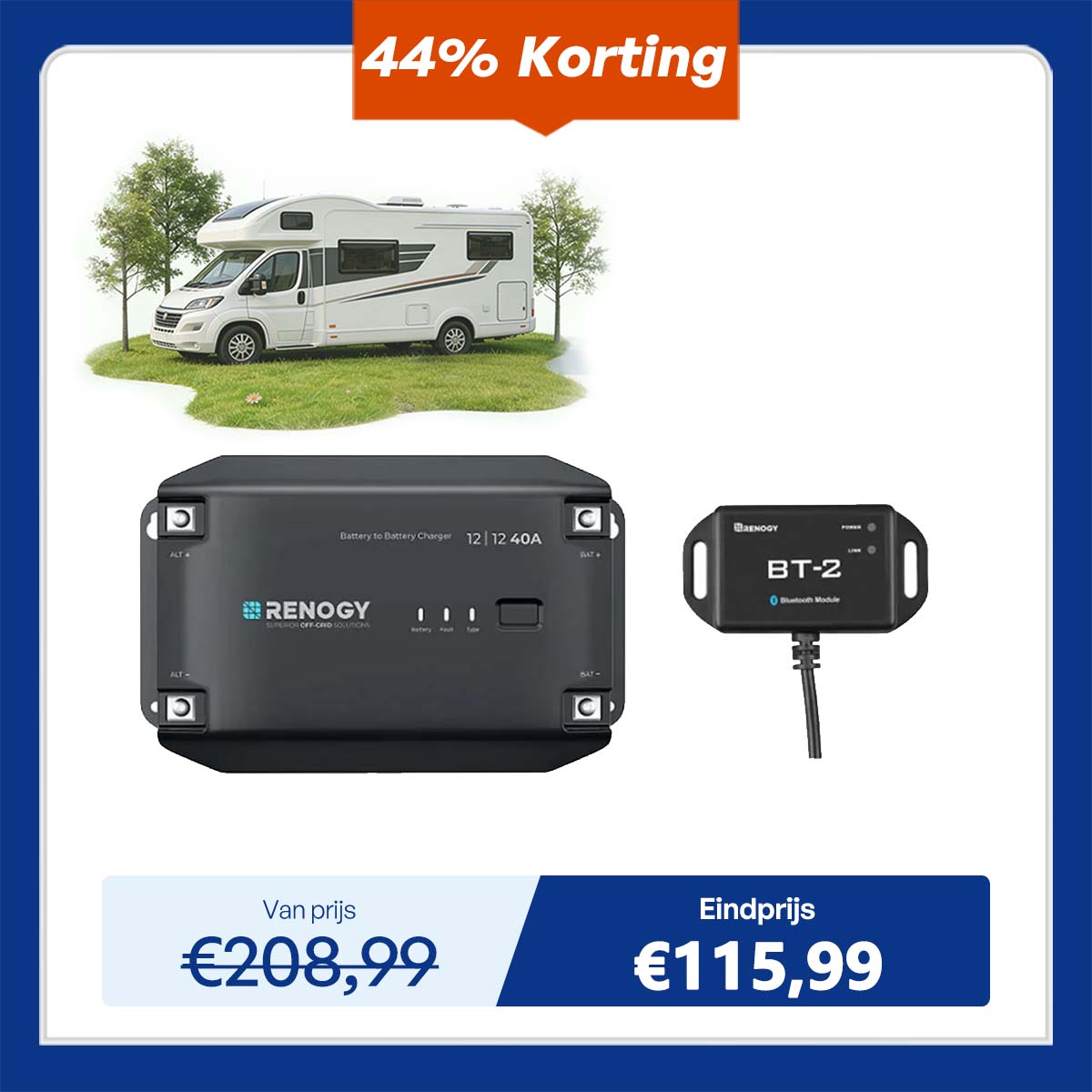 Chargeur de batterie DC-DC 12 V 40 A
