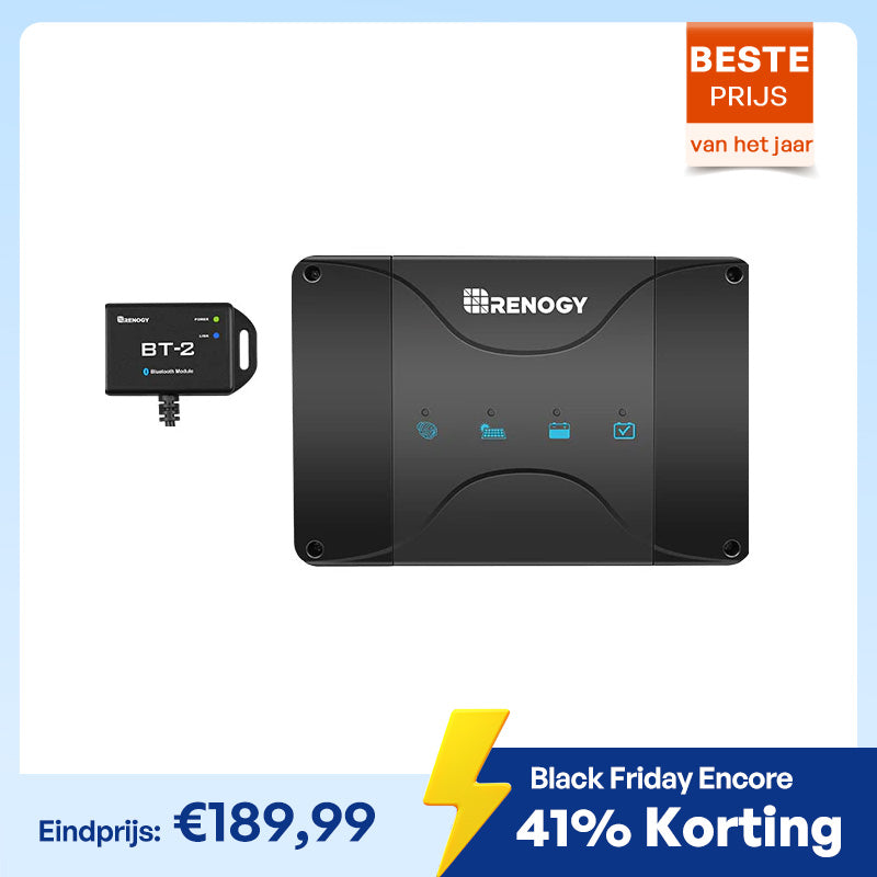 12V 50A DC-DC Acculader met MPPT | Compatibel met LiFePO4, Loodzuur, SLA, Gel & AGM Accu’s