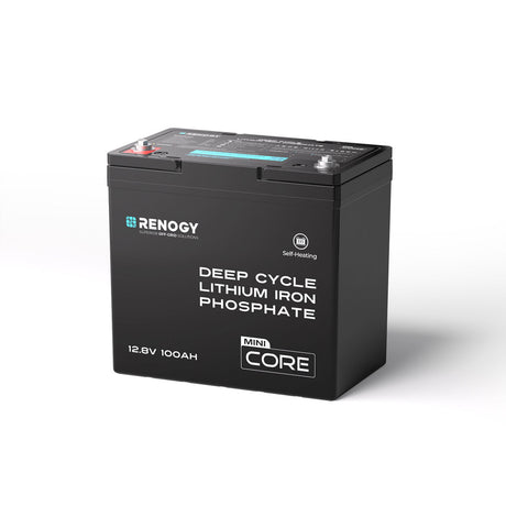 Core Mini DuoHeat — LiFePO₄ 12,8 V 100 Ah Batterij