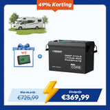 Batterie LiFePO4 Renogy Core Mini 12,8 V 200 Ah avec autothermie