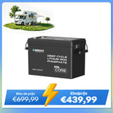 Core Mini – 12,8V 300Ah LiFePO4 Accu met Laagtemperatuurbescherming voor Camper & Caravan