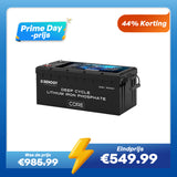 Batterie LiFePO4 12V 300Ah Core Series de Renogy – Auto-chauffante (Nouvelle Version)