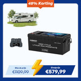 Batterie LiFePO4 12V 300Ah Core Series de Renogy – Auto-chauffante (Nouvelle Version)