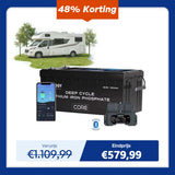 Renogy 12V 300Ah Core Series LiFePO4 Accu – Zelfverwarmend (Nieuwe Versie)