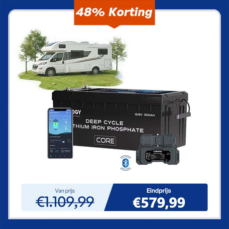 Batterie LiFePO4 12V 300Ah Core Series de Renogy – Auto-chauffante (Nouvelle Version)