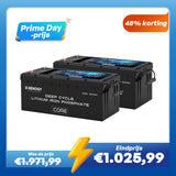 Renogy 12V 300Ah Core Series LiFePO4 Accu – Zelfverwarmend (Nieuwe Versie)