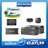 5,12 kWh Caravan Power System | 3000W-omvormer, 50A acculader