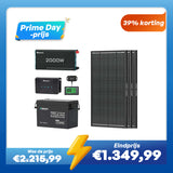 3,84 kWh Caravan Power Kit | 2000 W Omvormer en 50 A Acculader