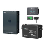 3,84 kWh energiesysteem | 2000 W omvormer-lader, 50 A acculader